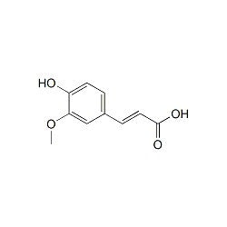 trans-4-Hydroxy-3-methoxycinnamic acid