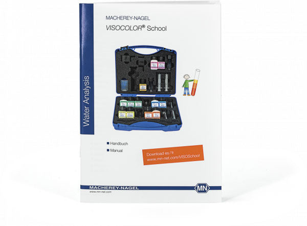 Manual for VISOCOLOR School reagent case