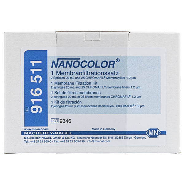 NANOCOLOR membrane filtration kit 1.2 µm