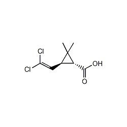 trans-3-(2,2-Dichlorovinyl)-2,2-dimethylcyclopropane-1-carboxylic acid