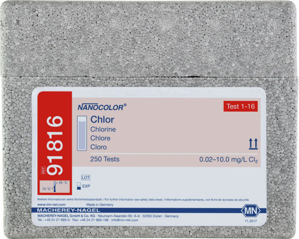 Standard test NANOCOLOR Chlorine / Ozone