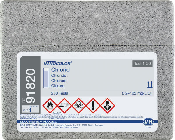 Standard test NANOCOLOR Chloride