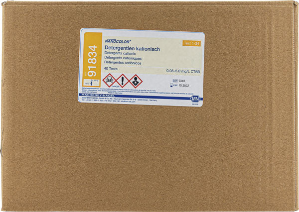 Standard test NANOCOLOR Detergents cationic