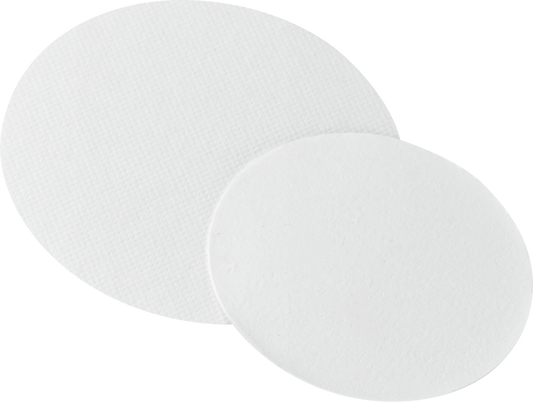 Glass fiber filter circles, MN GF-2, Binder-free, Retention: 0.5 µm