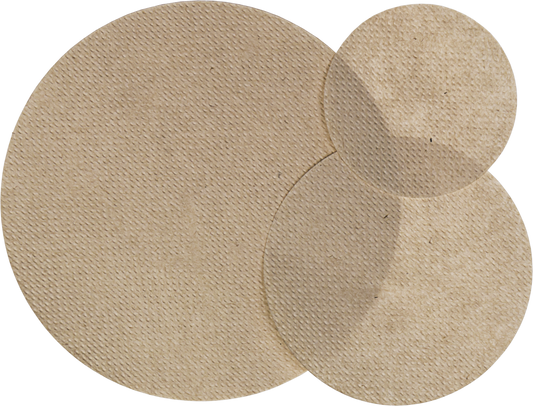 Filter paper circles, MN 620, Technical, Medium, (20 s), Embossed (5x 100)
