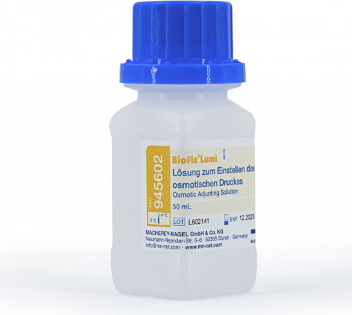 Osmotic pressure adjustment solution for BioFix Lumi