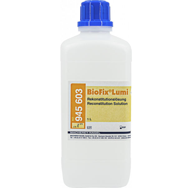 Reconstitution solution for BioFix luminous bacteria