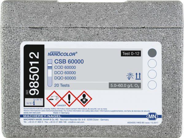 Tube test NANOCOLOR COD 60000