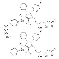 Atorvastatin calcium salt trihydrate
