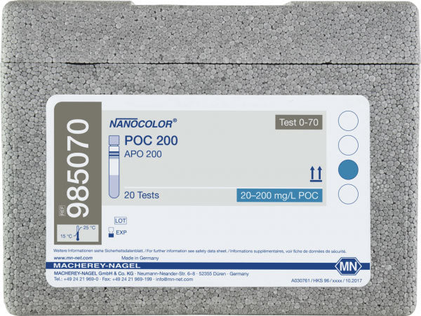 Tube test NANOCOLOR POC 200
