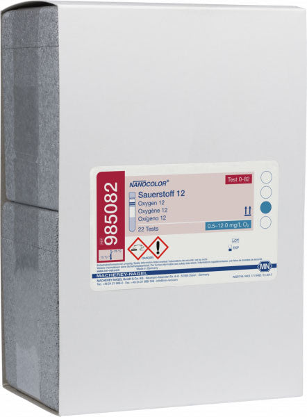 Tube test NANOCOLOR Oxygen 12