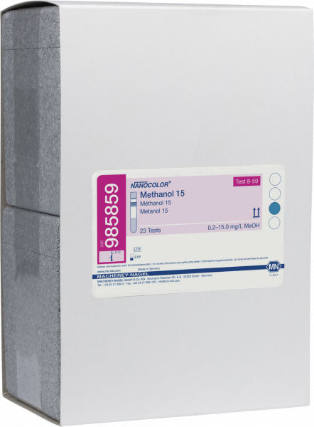 Tube test NANOCOLOR Methanol 15