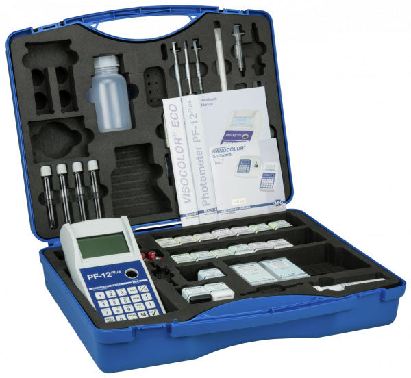 VISOCOLOR Reagent case for environmental analysis with PF‑12Plus