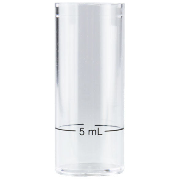 Titration test tube for VISOCOLOR