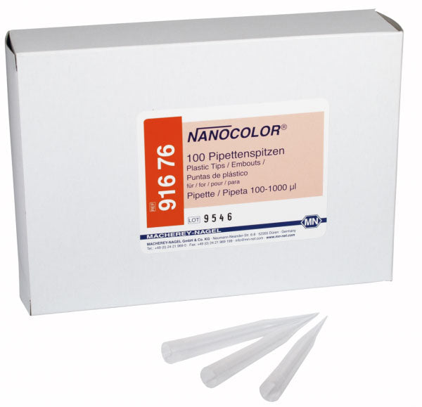 NANOCOLOR Plastic pipette tips, 100–1000 µL