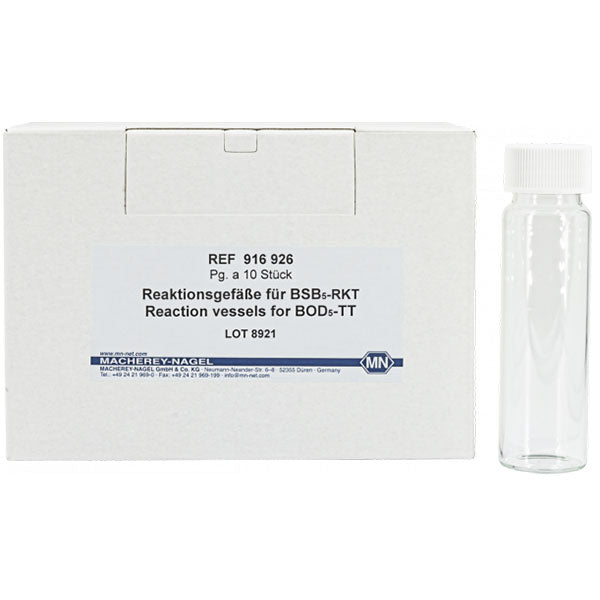 Reaction vessels for BOD₅-TT