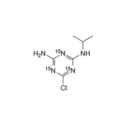 15N3-Atrazine-desethyl