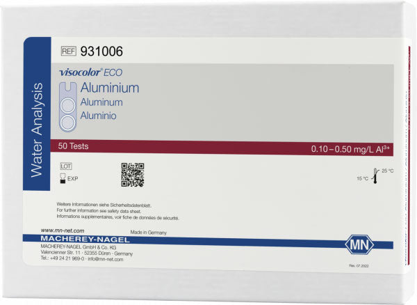 Colorimetric test kit VISOCOLOR ECO Aluminum