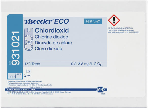 Colorimetric test kit VISOCOLOR ECO Chlorine dioxide