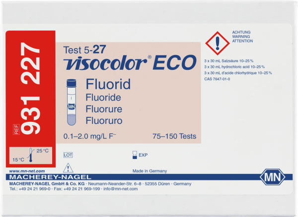 Colorimetric test kit VISOCOLOR ECO Fluoride, refill pack