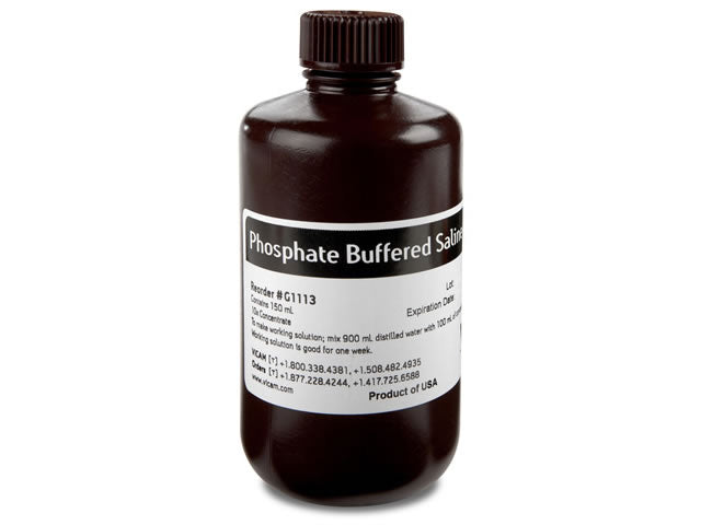 10X Concentrate of PBS, 150 ml