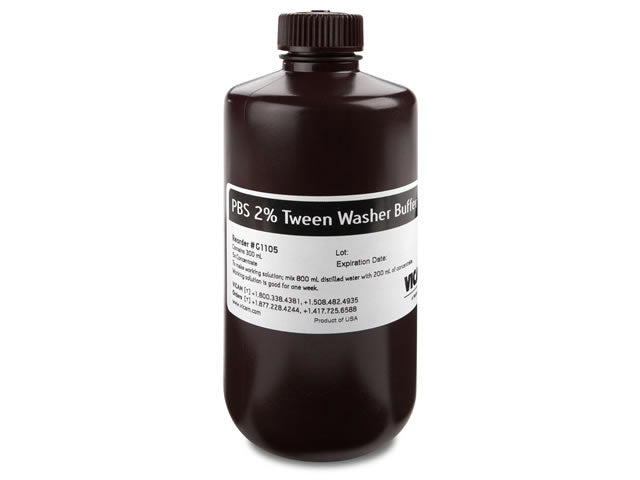 5X Concentrate of 2% Tween PBS, 300 ml