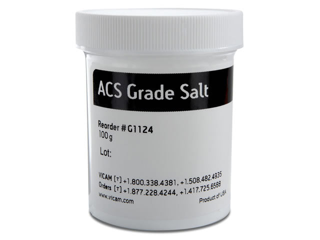 ACS Grade Salt - 100 grams