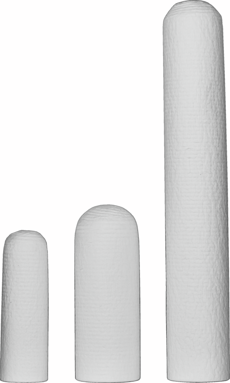 Glass fiber extraction thimble, MN 649, Standard quality, 33 mm x 205 mm