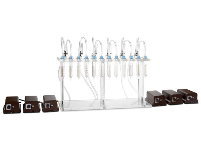 12 POS PUMP STD W/6 PUMPS (10ML), 220V