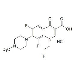 D3-Fleroxacin hydrochloride