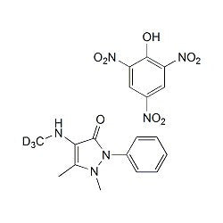 D3-4-Methylaminoantipyrine picrate