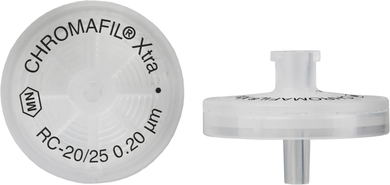 Syringe filter, labeled, CHROMAFIL Xtra RC, 0.2 µm