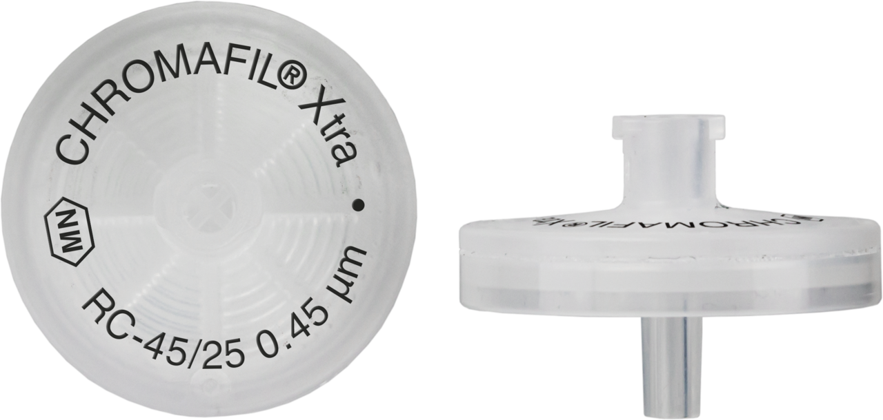 Syringe filter, labeled, CHROMAFIL Xtra RC, 0.45 µm