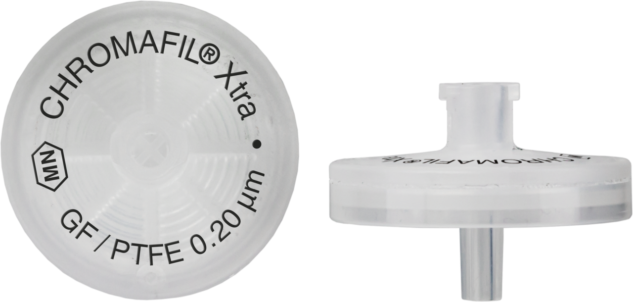 Syringe filter (combi), CHROMAFIL Xtra GF / PTFE, 1 µm / 0.2 µm