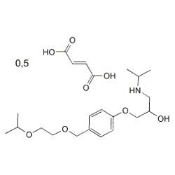 Bisoprolol hemifumarate salt