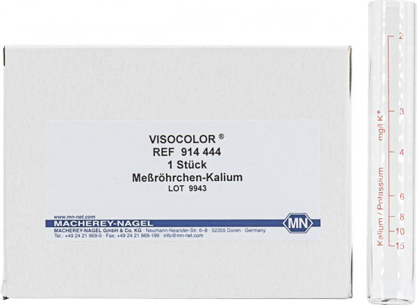 Measuring tube for VISOCOLOR ECO Potassium