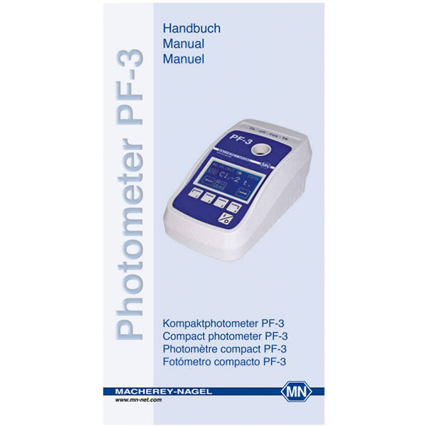 Manual for photometer PF‑3