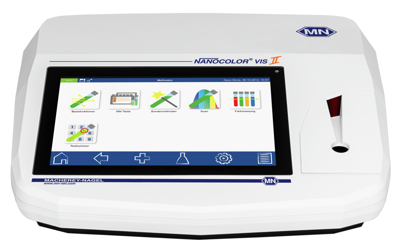 Spectrophotometer NANOCOLOR VIS II, (With Turbidity Check)