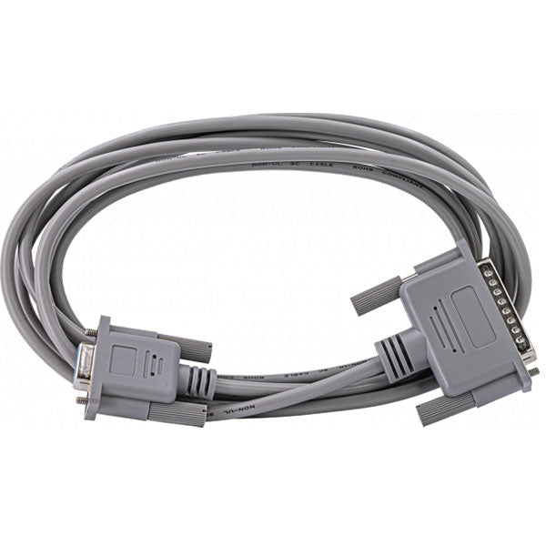 Adaptor, 9 pin SUB‑D to 25 pin SUB‑D socket