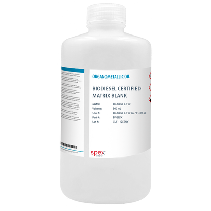 B100 Biodiesel Certified Matrix Blank, 500 mL