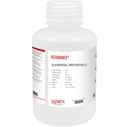 Elemental Impurities E, 125 mL