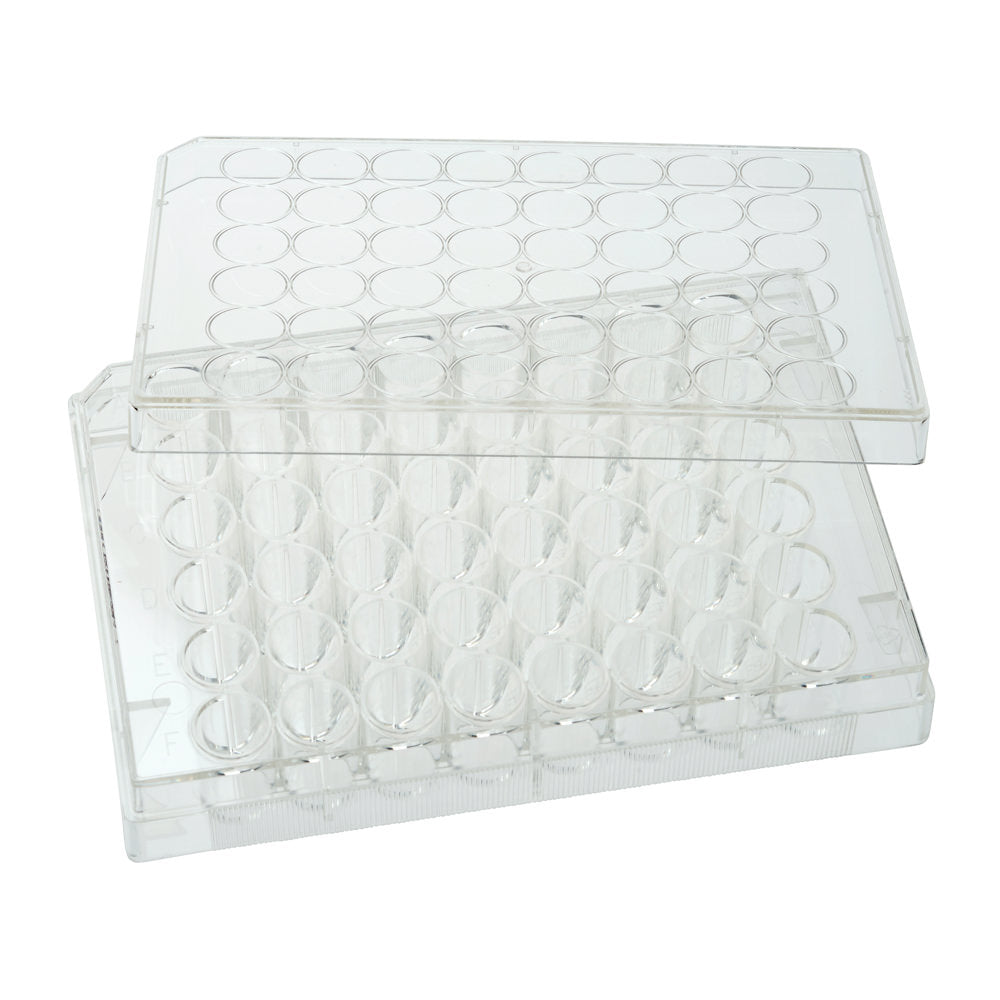 48 Well Non-treated Plate with Lid, Individual, Sterile