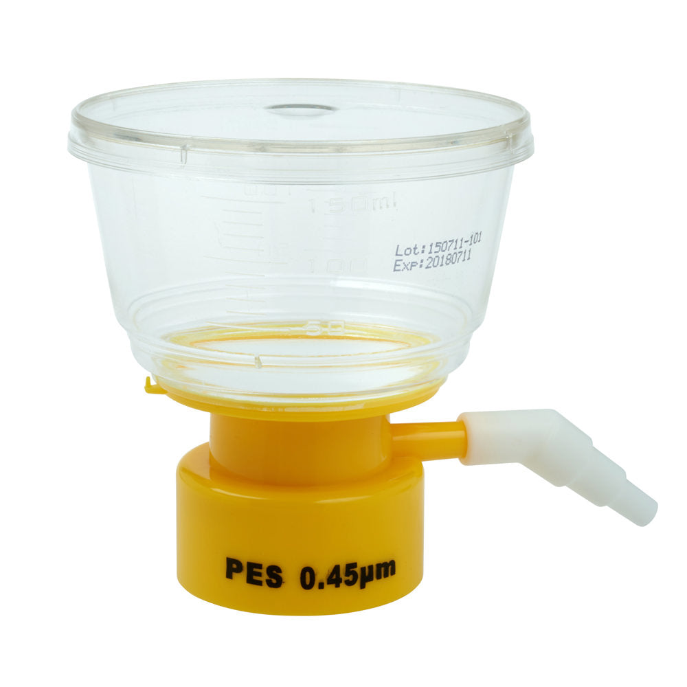 150mL Bottle Top Filter, PES Filter Material, 0.45?m, 50mm, Sterile