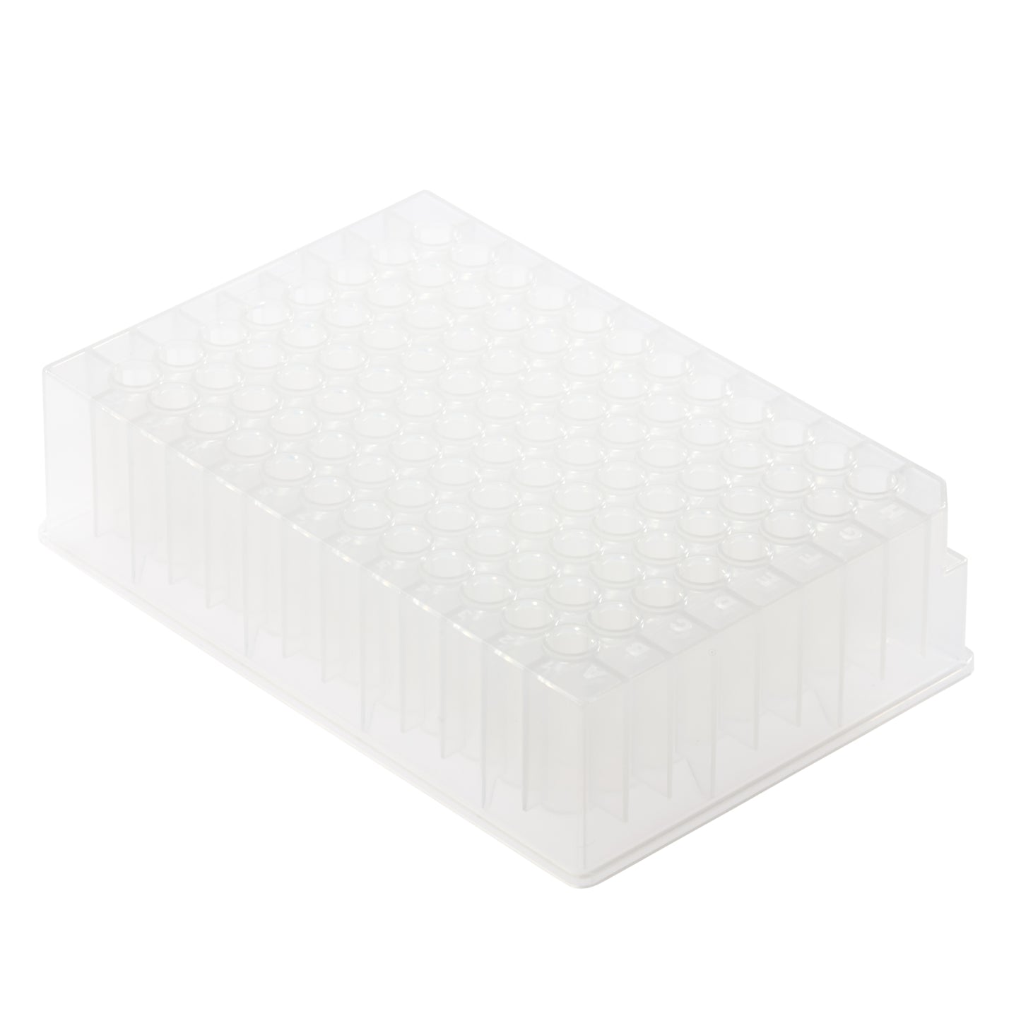 96 Deep Well Storage Plate, 1.0mL, PP, Round Well, V-Bottom, Sterile