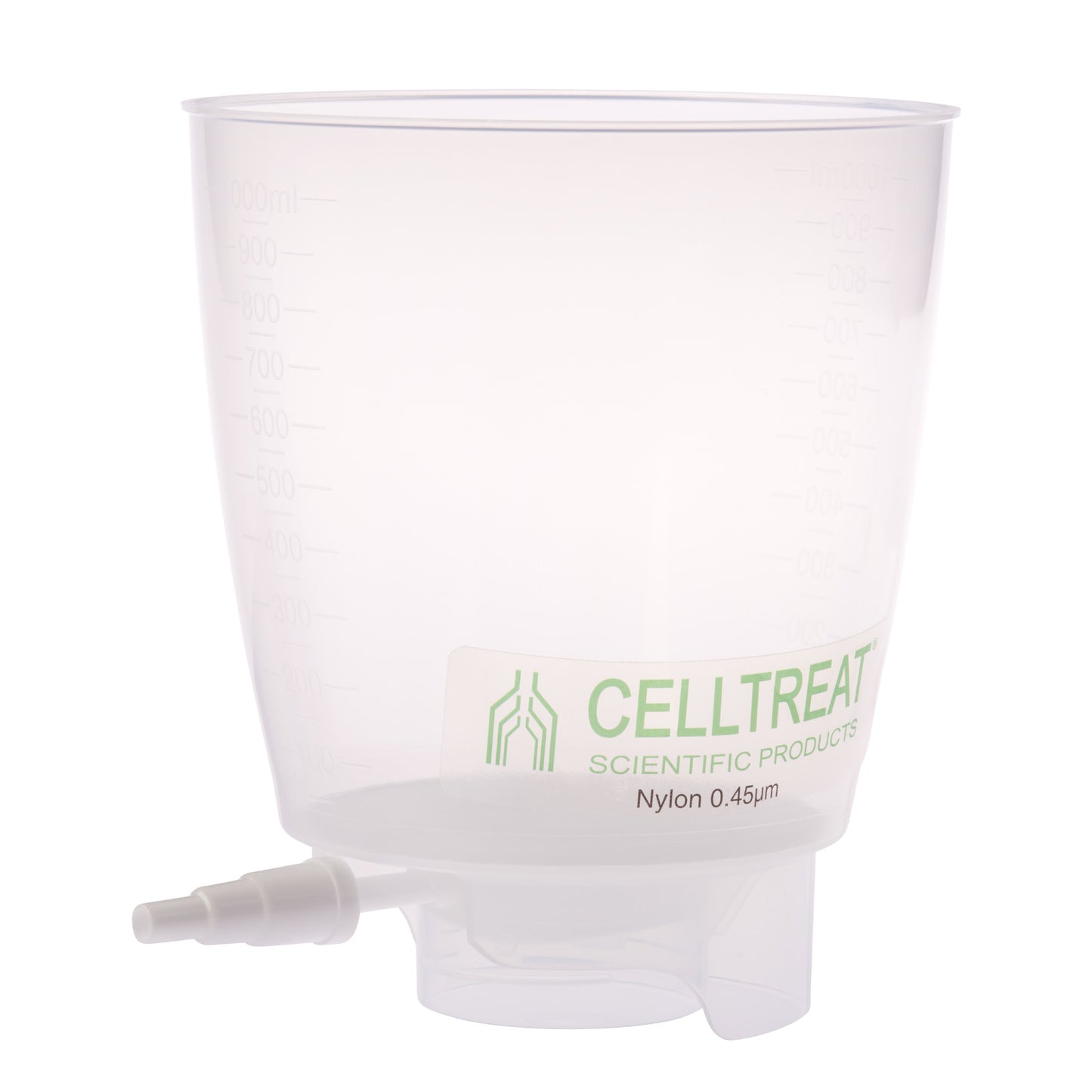 1000mL Polypropylene Bottle Top Filter, Nylon Filter Material, 0.45?m, 90mm, Non-sterile