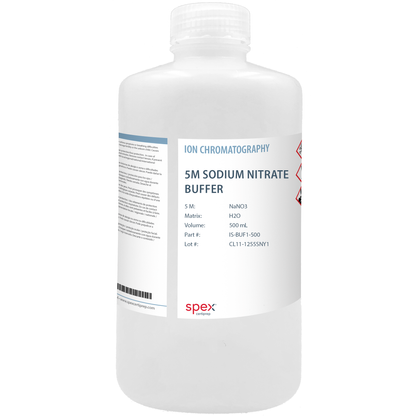 5M Sodium Nitrate (NaNo3) Ionic Strength Adjustment Buffer, 5 M, 500 mL