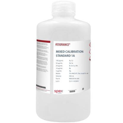 Mixed Calibration Standard 1A for AA & ICP, 500 mL