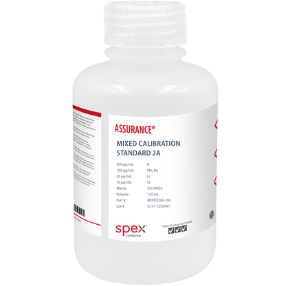 Mixed Calibration Standard 2A for AA & ICP, 125 mL