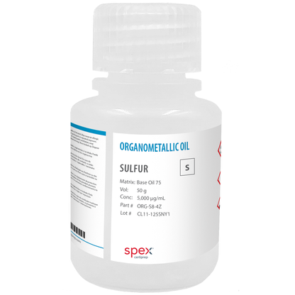 Sulfur 5,000 µg/mL (5,000 ppm) 50 g