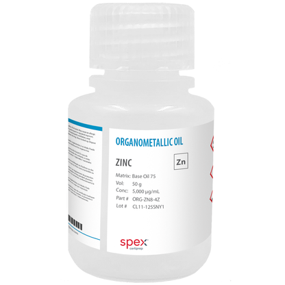 Zinc 5,000 µg/mL (5,000 ppm) 50 g